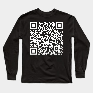 Trump Dance Qr Code Long Sleeve T-Shirt